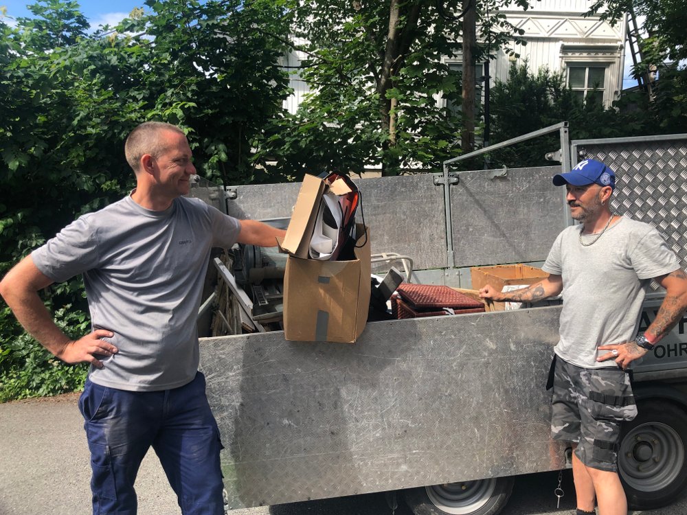 Rydding av dødsbo og avfallstaxi i Kongsberg